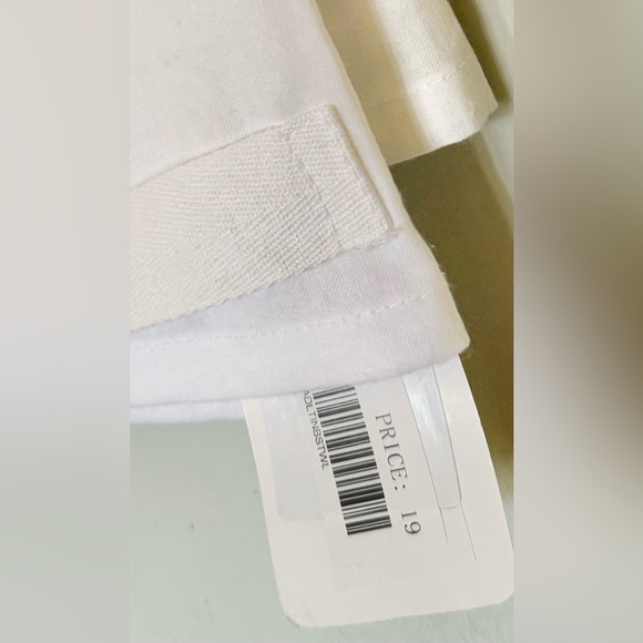 NWT Adulting is Bullshit Printed "Hang Tight" Kitchen Towel: White & Black - Picture 10 of 11